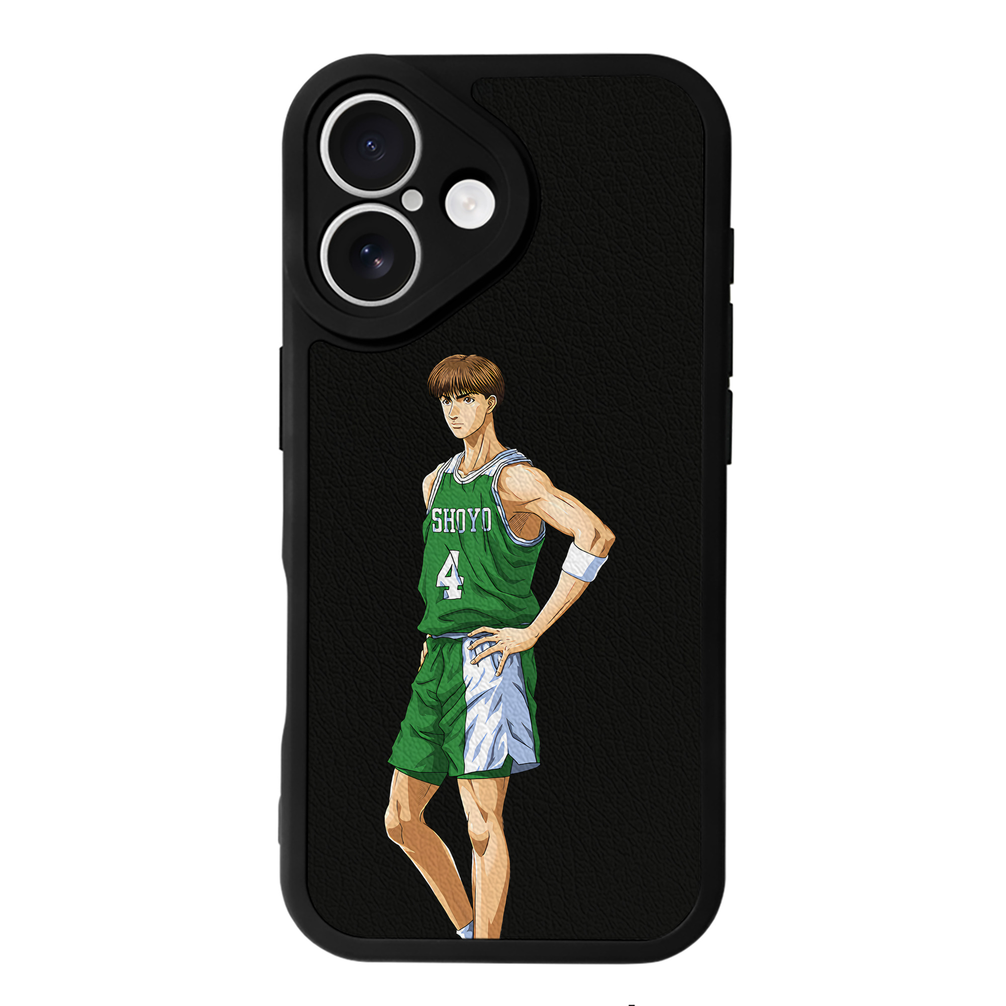 （画像用） SLAM DUNK／スラムダンク 【iPhone 16シリーズ対応】シリコンスマホケース（レザー調） 材質：シリコン